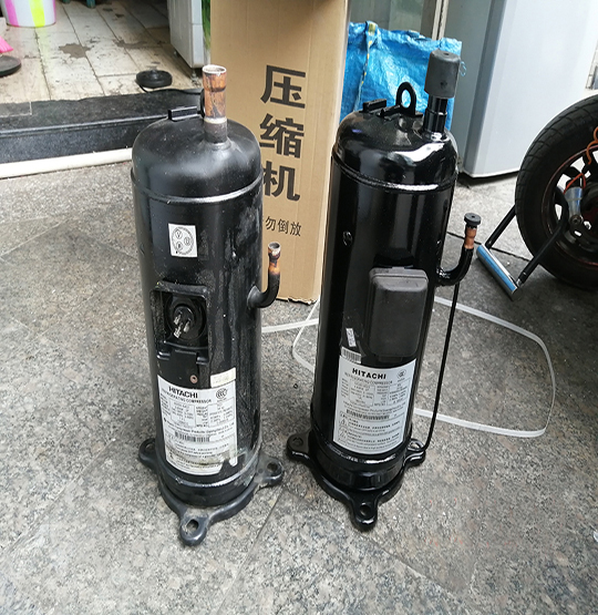 浦北中央空调压缩机的更换维修